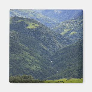 Imán Tierras agrícolas y bosque del Himalaya en el vall
