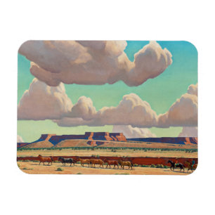 Imán Tierras anchas del Navajo por Maynard Dixon