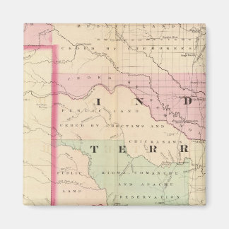 Imán Tierras de la India, porción de NW de Texas