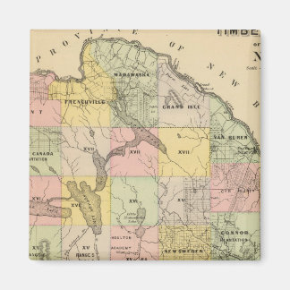 Imán Tierras de la madera 5 Atlas de mapas