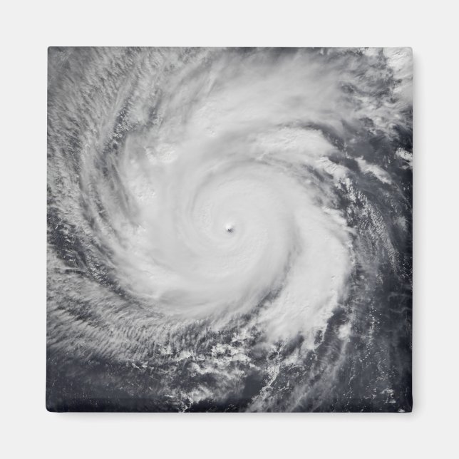 Imán Tifón Faxai en el Océano Pacífico occidental (Frente)