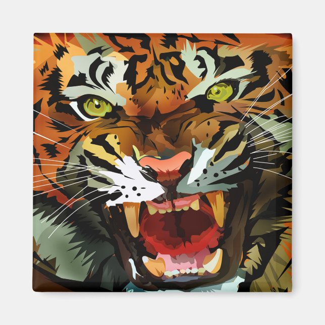 Imán Tiger Roar (Frente)