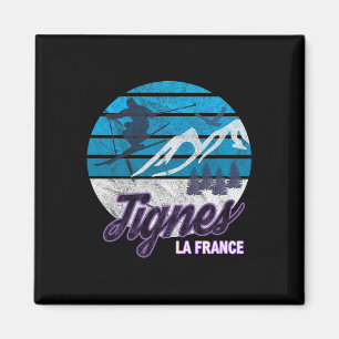 Imán Tignes Francia Estación de esquí de los Alpes Fran