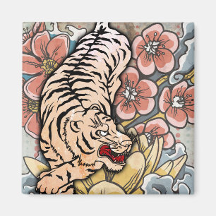Imán Tigre blanco