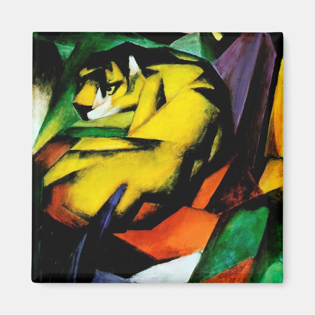 Imán Tigre de Franz Marc (Frente)