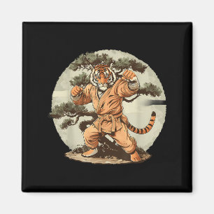 Imán Tigre de Karate Bonsai Jiu-Jitsu MMA Taekwondo
