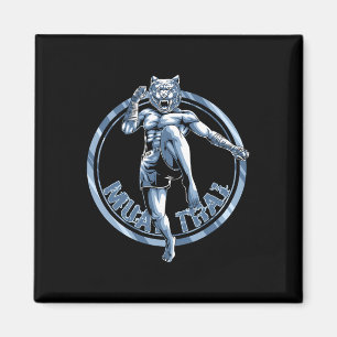 Imán Tigre de Muay Thai - Nak Muay, regalo de Kickboxin