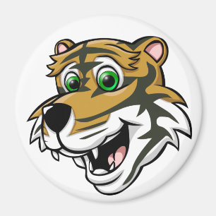 Imán Tigre del dibujo animado