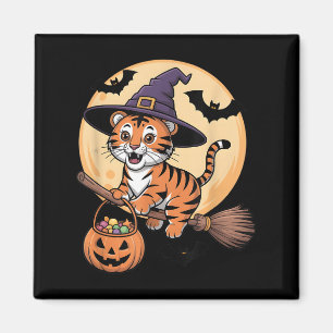Imán Tigre Gorra Calabaza Halloween Vestidos Hombres Mu