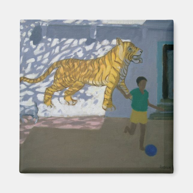 Imán Tigre India (Frente)