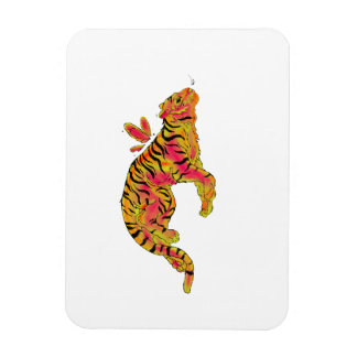 Imán Tigre Neon Surrealista