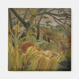 Imán Tigre sorprendido en tormenta tropical