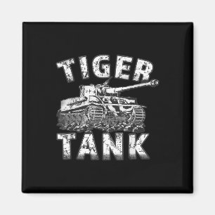 Imán Tigre Tanque Histórico Guerra Mundial 2 Ww2 Panze