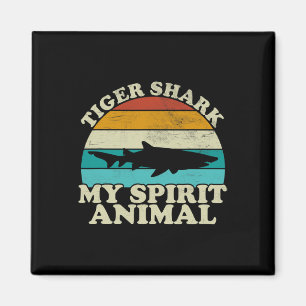 Imán Tigre, tiburón, mi animal espiritual, pesca de pec
