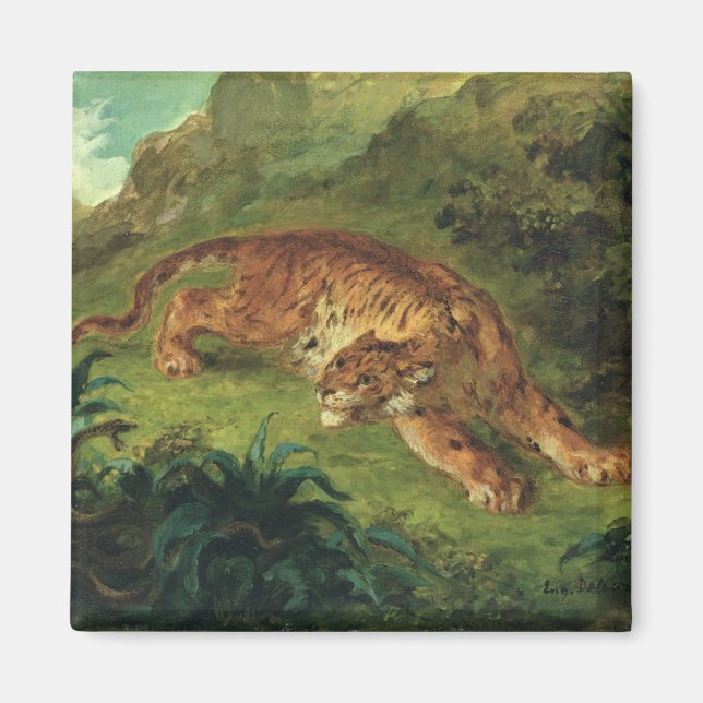 Imán Tigre y serpiente, 1858 (Frente)