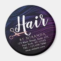 Tijeras de oro rosa para peluquería y estética