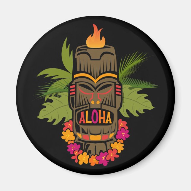 Imán Tiki Aloha (Frente)