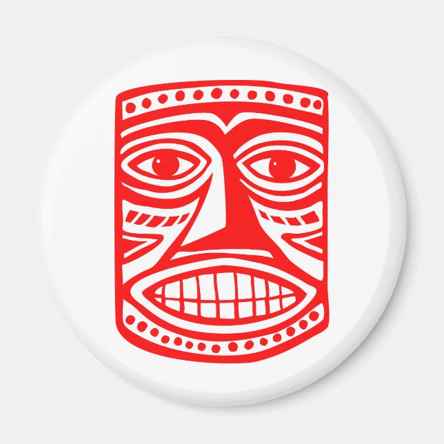 Imán Tiki Toby - Rojo (Frente)