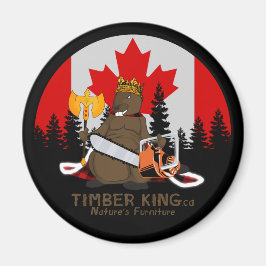 Imán Timber King Log y Mobiliario de Piedra