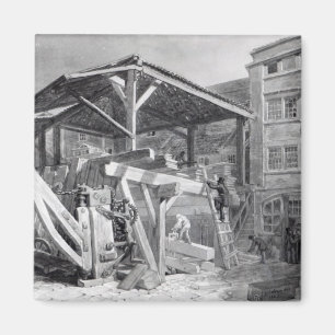 Imán Timber Yard, Finsbury, 1825