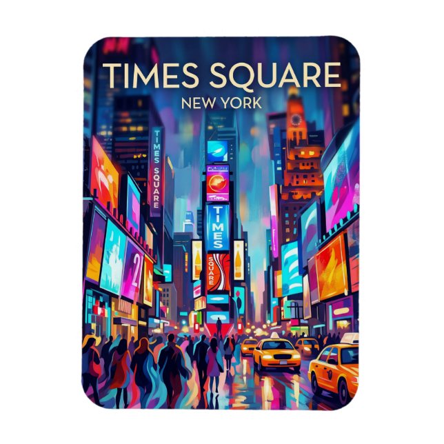 Imán Times Square EE. UU. (Vertical)