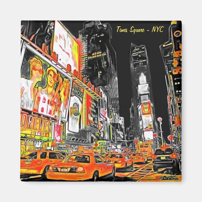 Imán Times Square NYC (Frente)