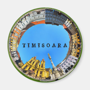 Imán timisoara ciudad romania unión plaza panorámica pi