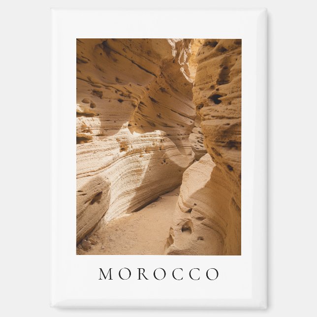 Imán Timlalin’s canyon, near Tamri, Morocco travel (Anverso)