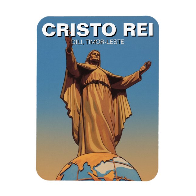 Imán Timor-Leste Cristo Rei de Dili (Vertical)