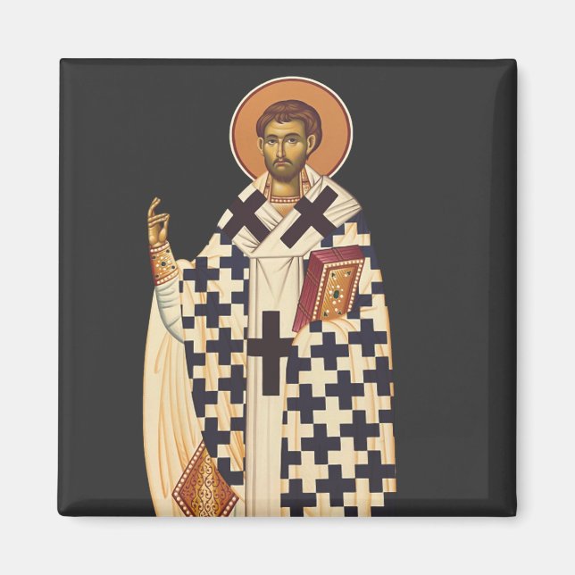 Imán Timothy, el primer obispo cristiano de los efes (Frente)