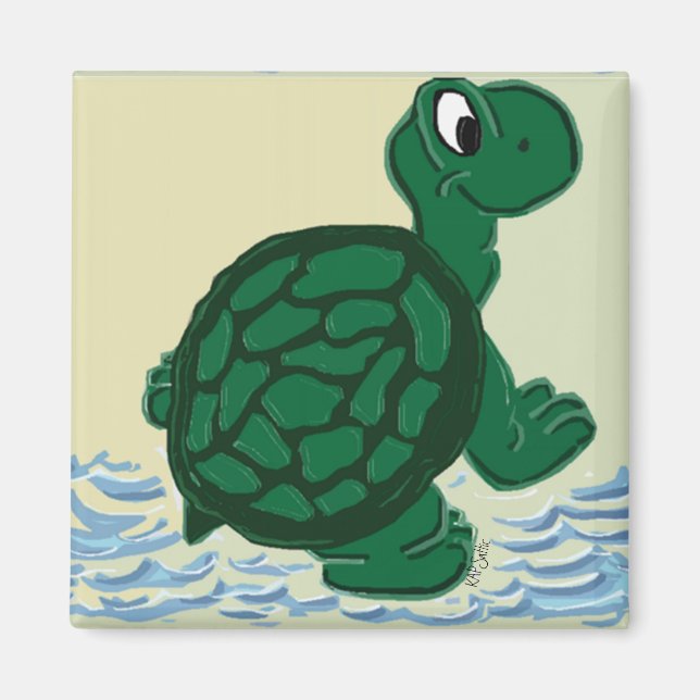 Imán Timothy, la tortuga (Frente)