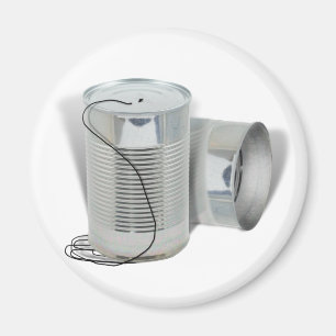 Imán Tin Can Phone (¿Puedes oírme AHORA?)
