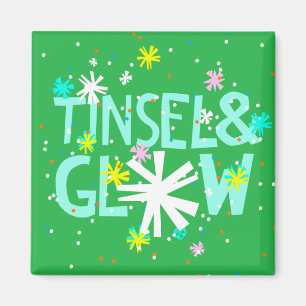 Imán Tinsel y Glow