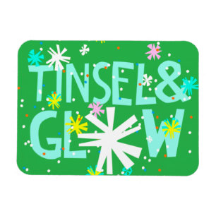 Imán Tinsel y Glow