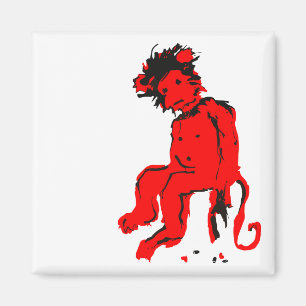 Imán tinta de mono emo