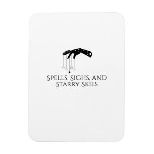 Imán Tinta Whimsigoth – Bosques místicos, lunas y magia