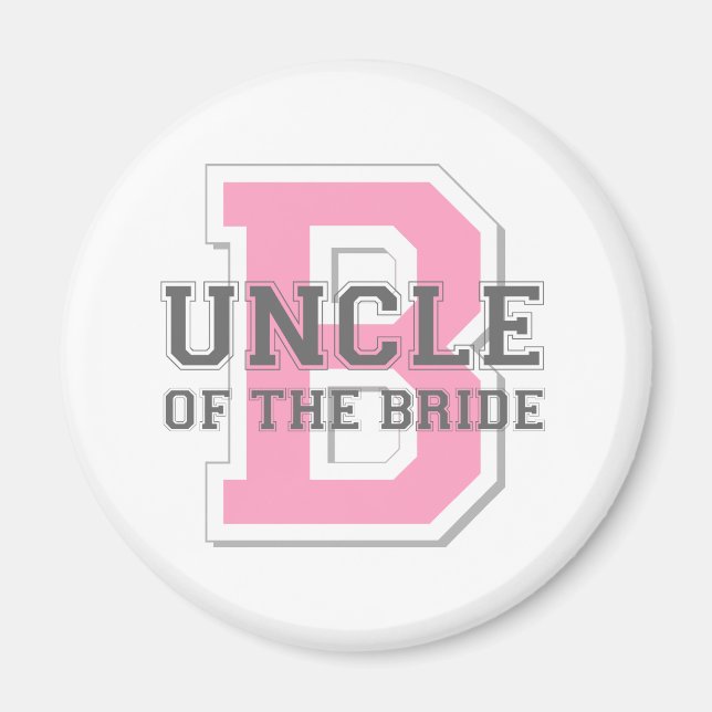 Imán Tío de la Novia Cheer (Frente)