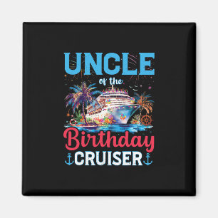 Imán Tío Del Cumpleañero Crucero Divertido Crucero Cump