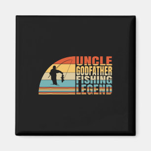 Imán Tío Padrino Y Leyenda De Pesca