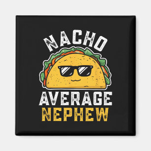 Imán Tío promedio nacho divertido cinco de mayo mexican