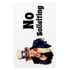 Imán Tío Sam dice que no se solicite