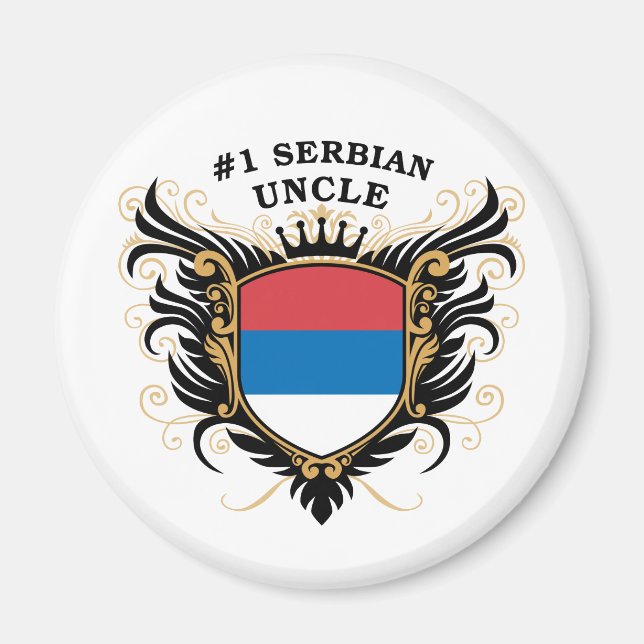Imán Tío serbio número uno (Frente)