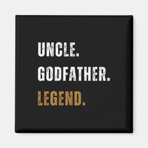 Imán Tío Vintage Godfather Leyenda Funny Nuevo Tío Fat