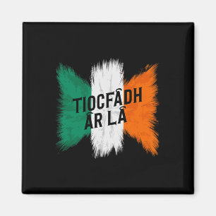 Imán Tiocfaidh Ar La Vintage Irlanda Bandera irlandesa 