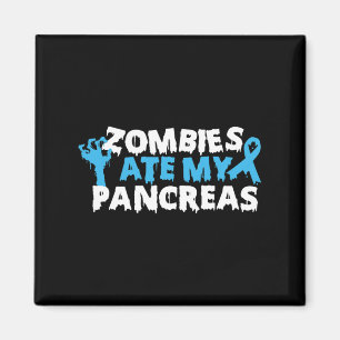Imán Tipo 1 Sensibilización sobre la diabetes Zombies A