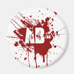 Imán Tipo de sangre AB negativo, donante de vampiro zom