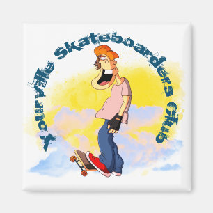 Imán Tipo de Skateboarding