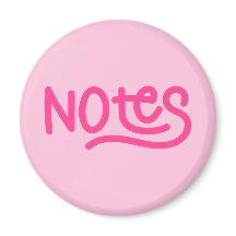 Tipografía de notas manuscritas en rosa negrita