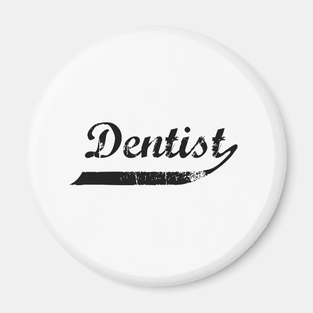 Imán Tipografía dentista (Frente)