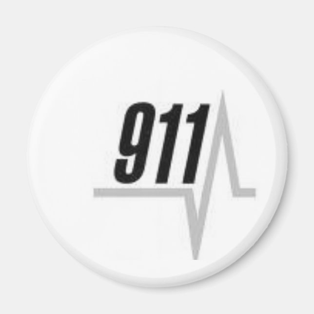 Imán Tira de 911 EKG (Frente)